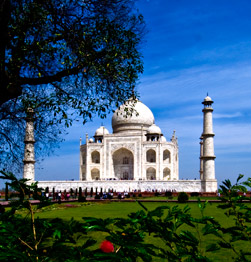 The spectacular Taj Mahal